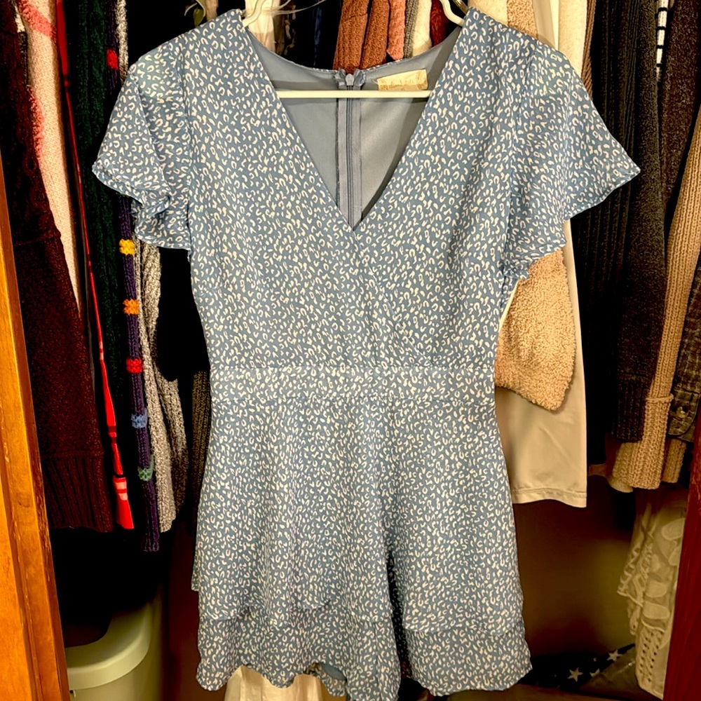 Blue Romper